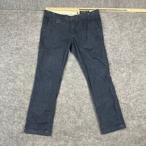 Marc Ecko Cut & Sew Men's Jeans Size 36 Dark Wash Straight Denim Pants Urban